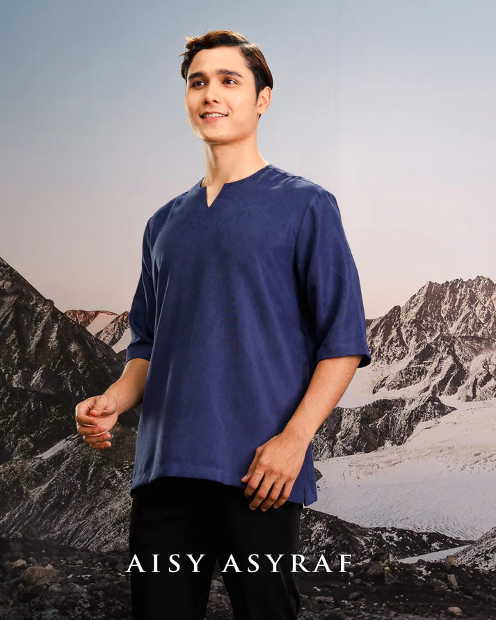 Kurta Jebran - Navy Blue