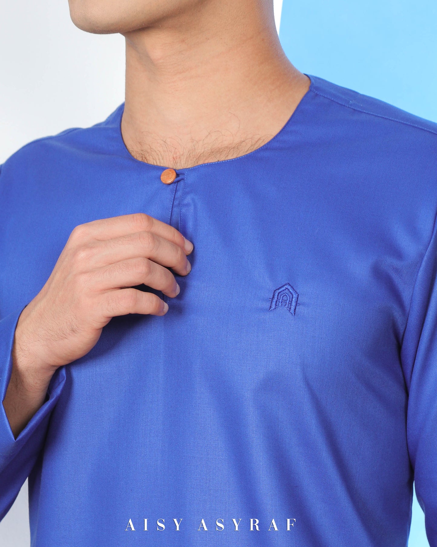 Kurta Afgan - Royal Blue