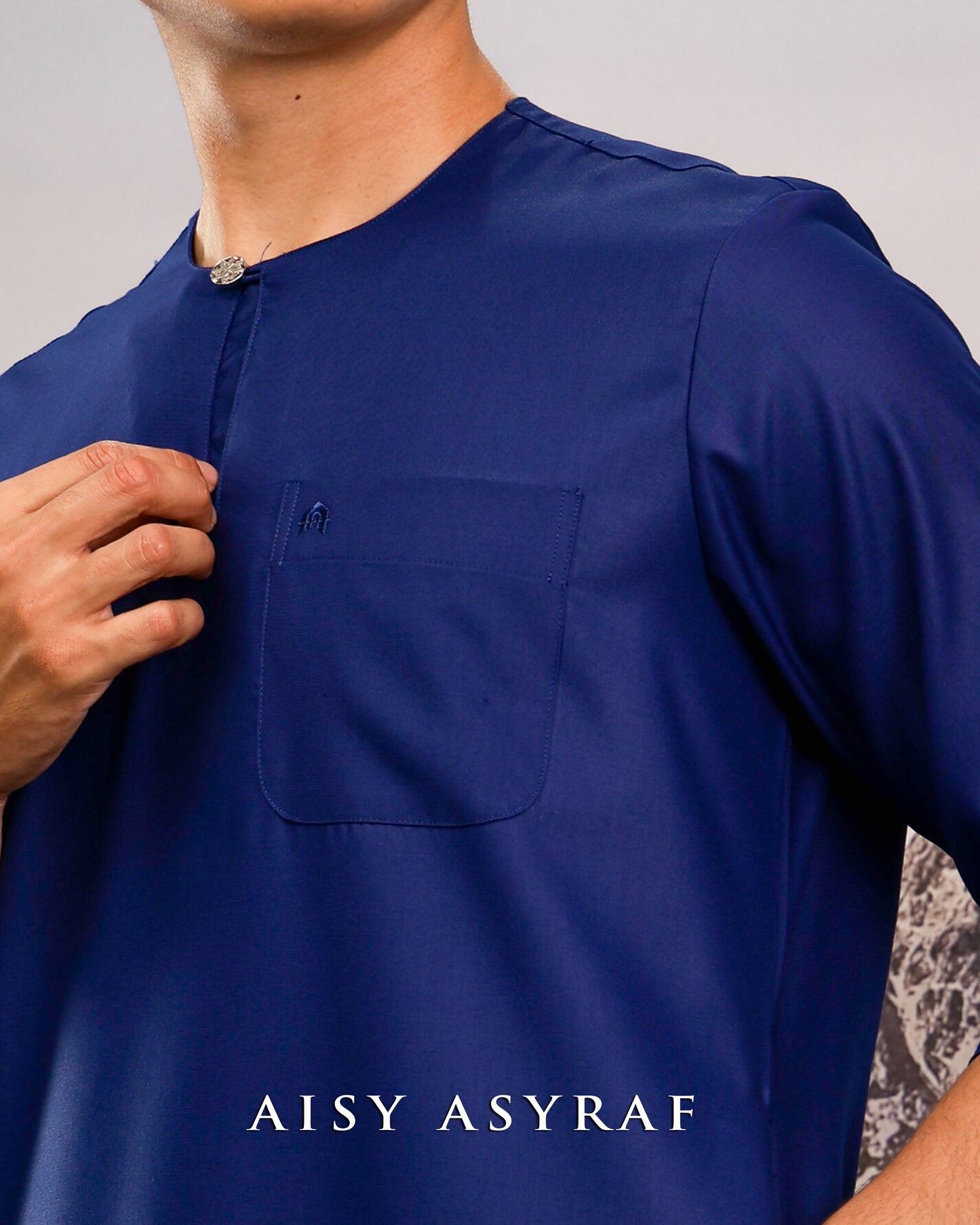 Jubah Luvia - Navy Blue
