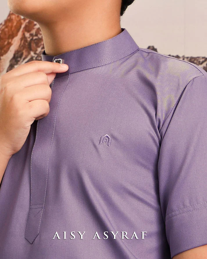 Kurta Kaffy kids - Dusty Purple
