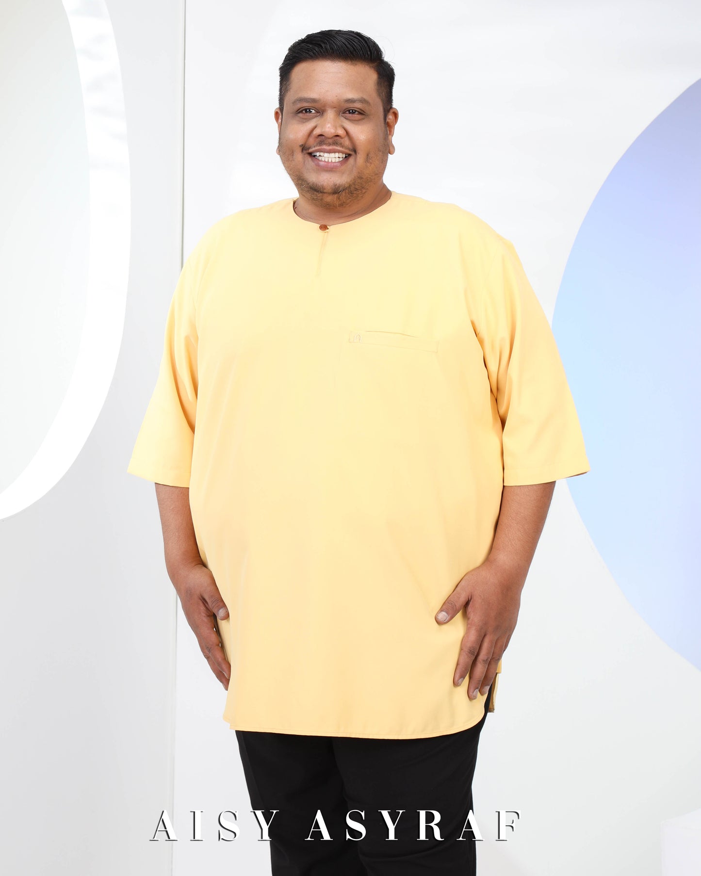 Kurta Saufa Plussize - Yellow
