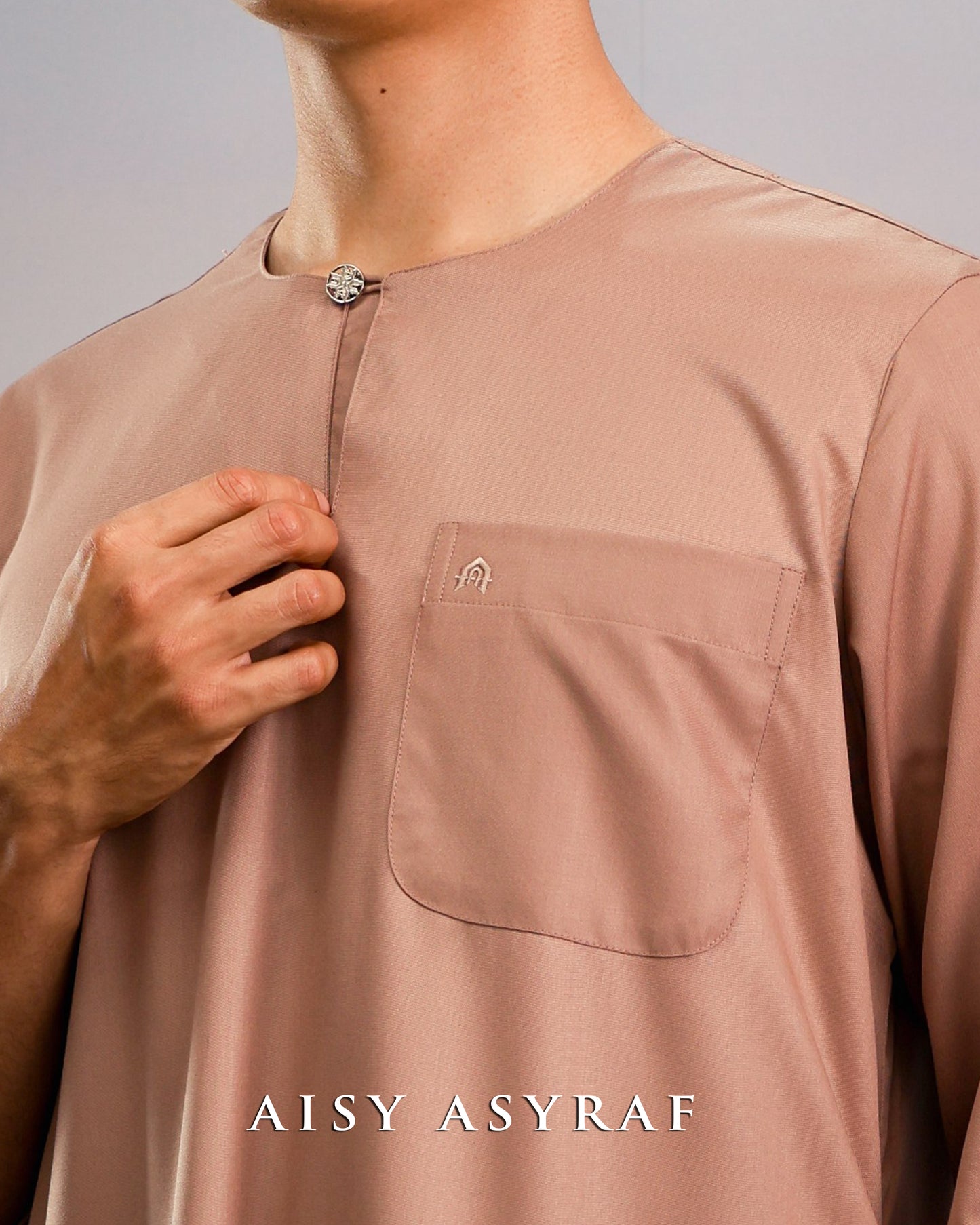 Jubah Luvia - Cedar Brown