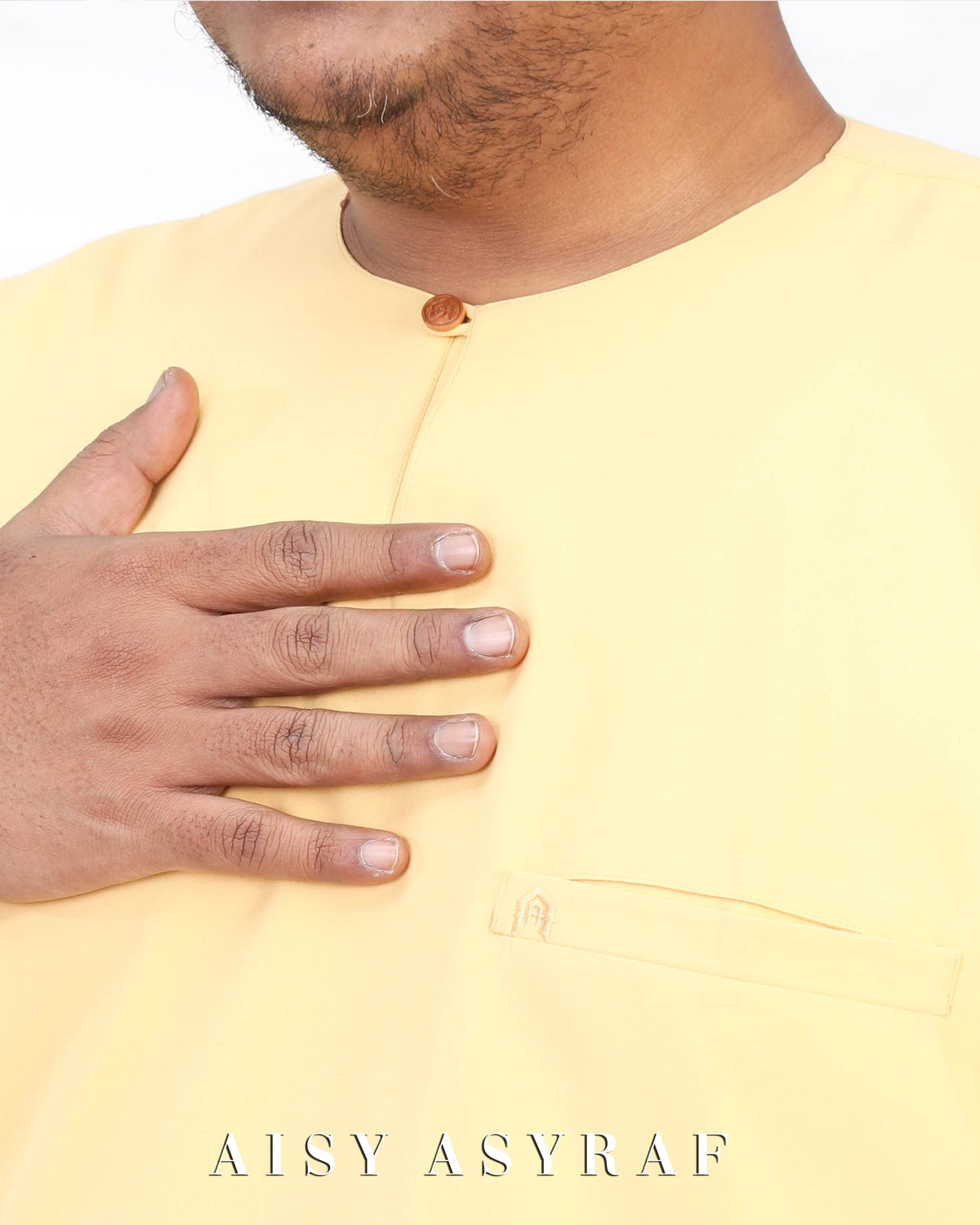 Kurta Saufa Plussize - Yellow