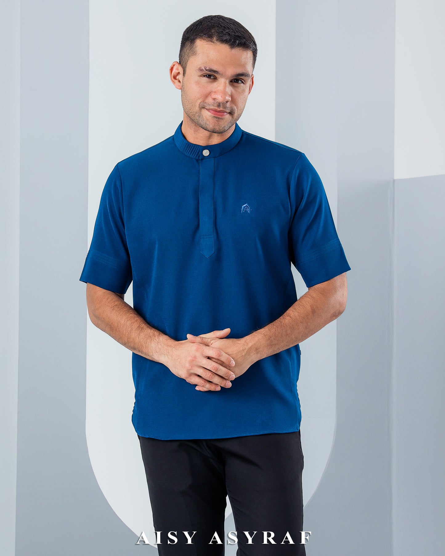 Kurta Hagia - Navy Blue