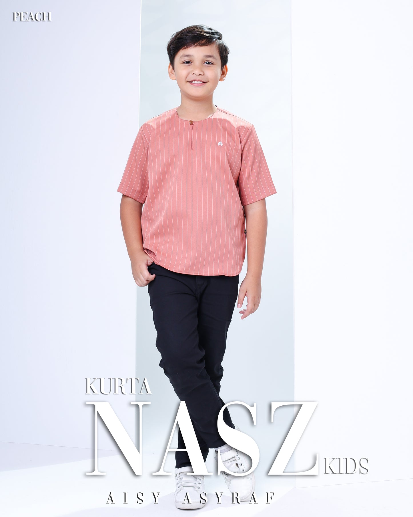 Kurta Nasz kids - Peach