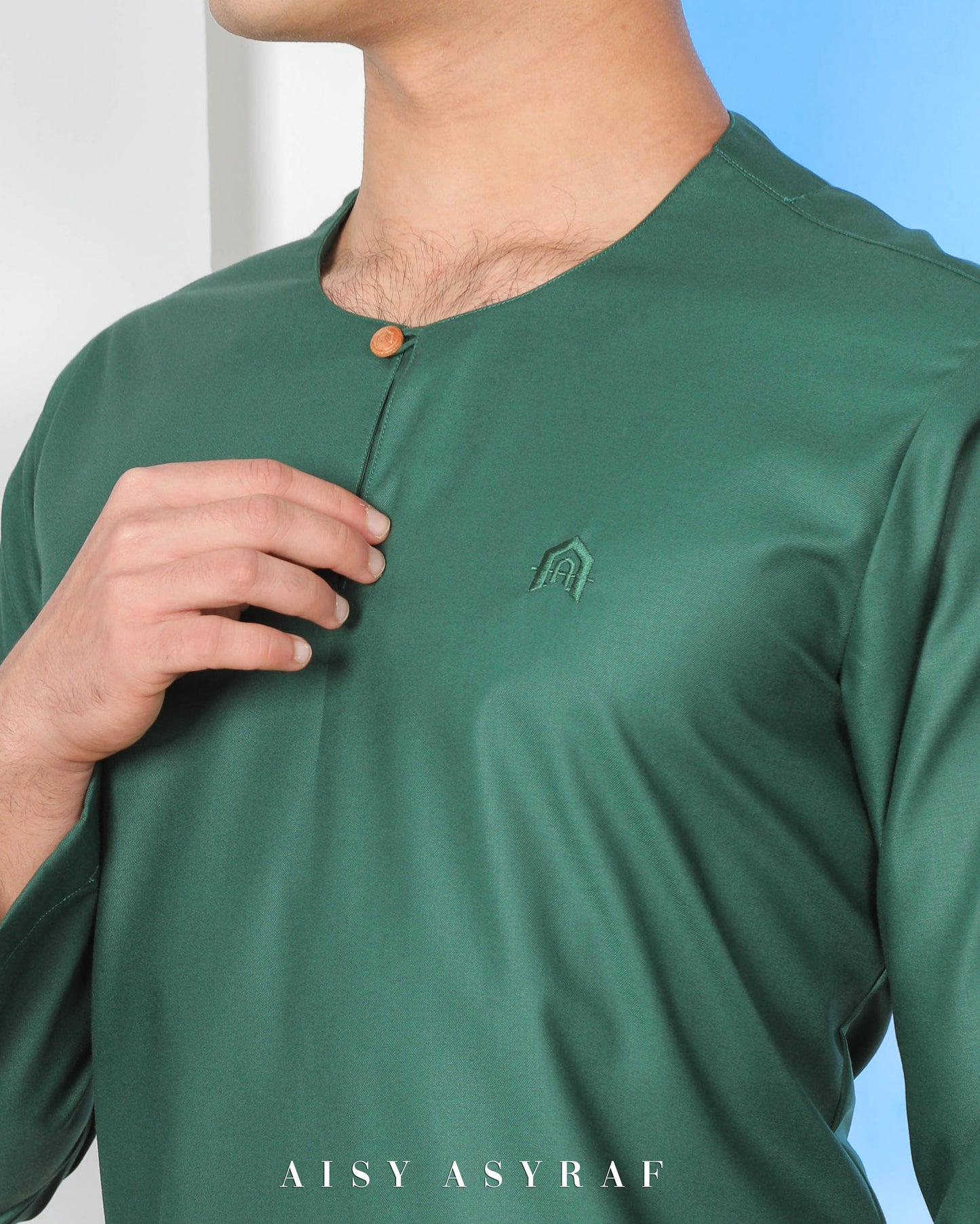 Kurta Afgan - Emerald Green