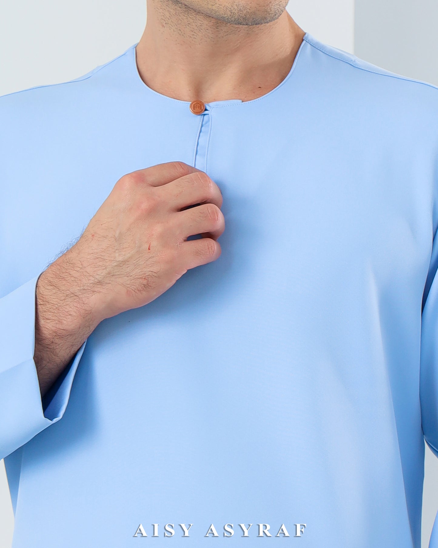 Baju Melayu Antalya - Cinderella Blue