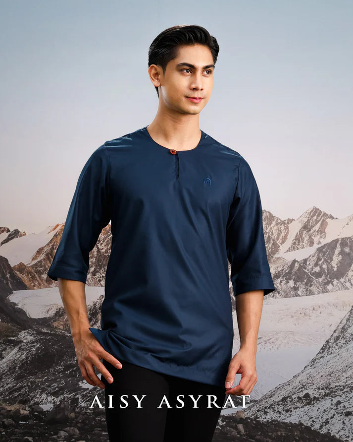 Kurta Layta - Navy Blue