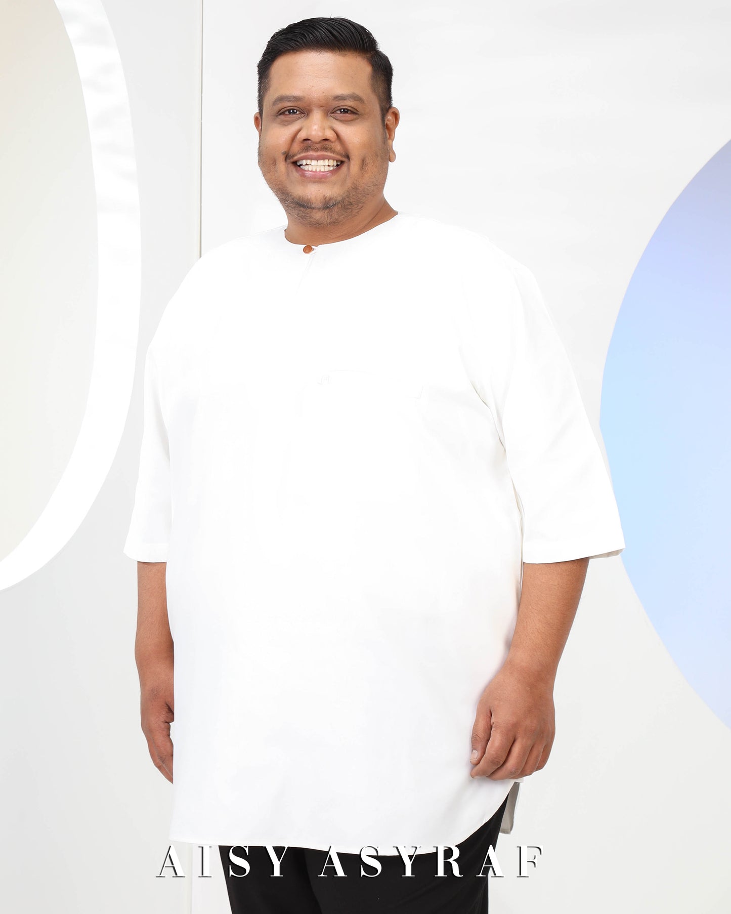 Kurta Saufa Plussize - White