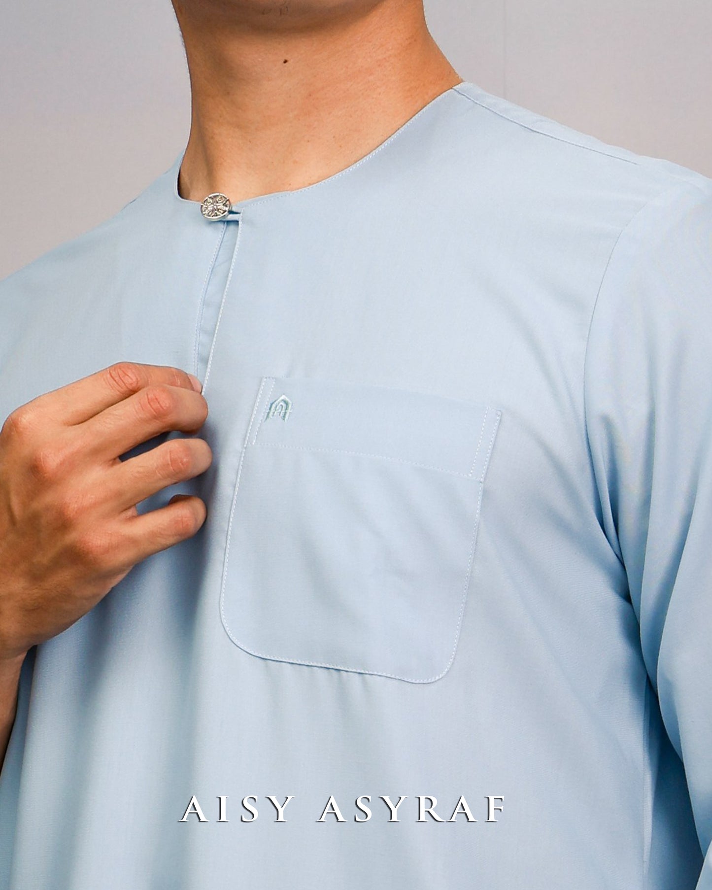 Jubah Luvia - Cinderella blue
