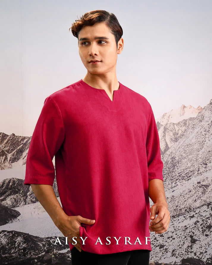 Kurta Jebran - Maroon