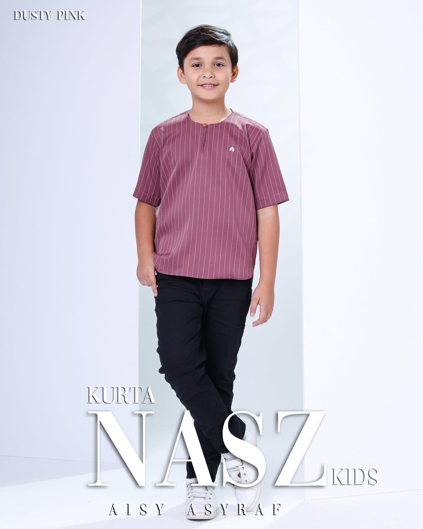 Kurta Nasz kids - Dusty Pink
