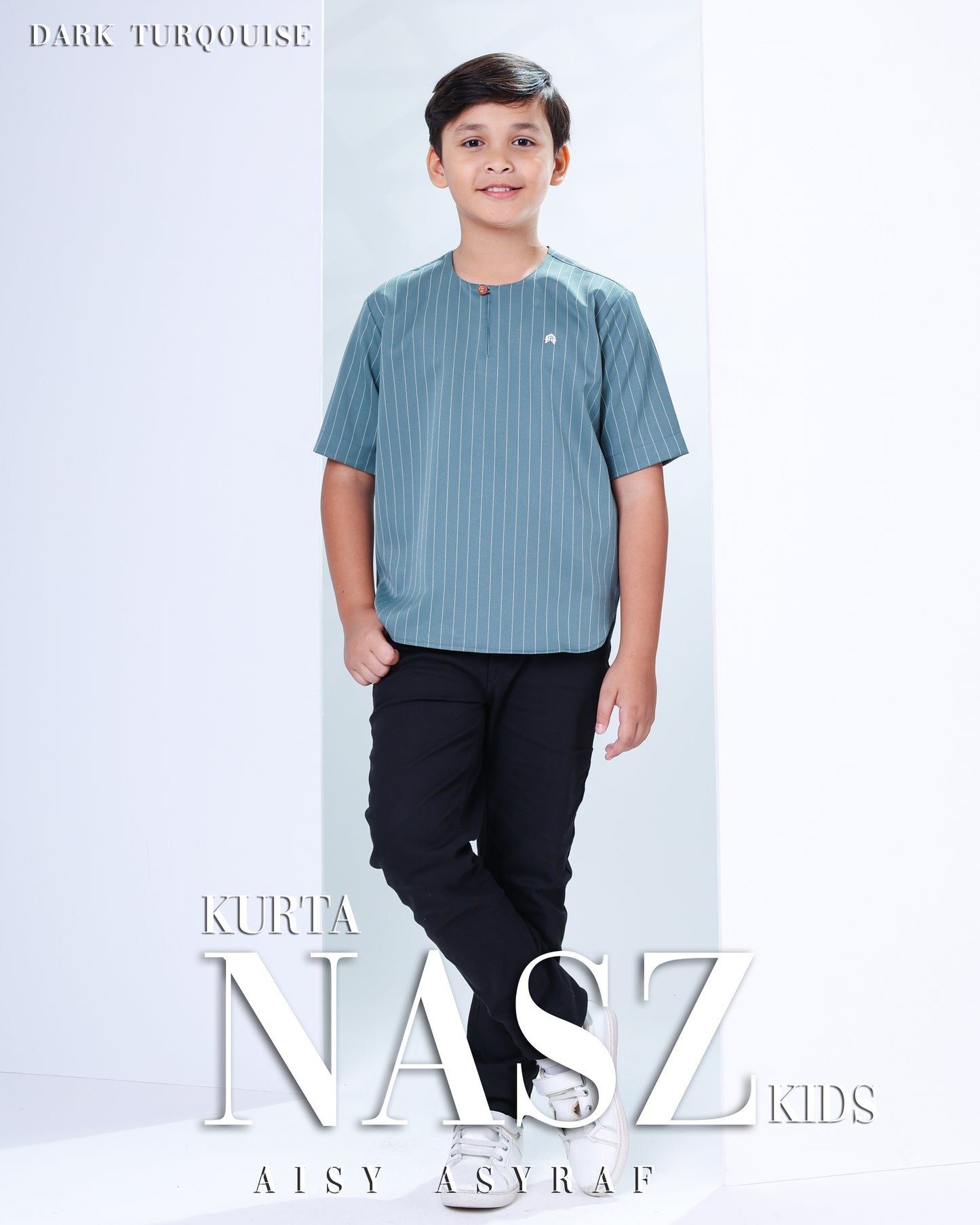 Kurta Nasz kids - Dark Turqouise
