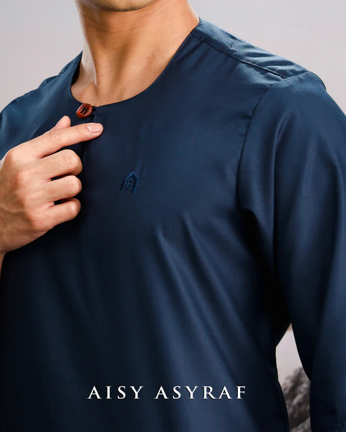 Kurta Layta - Navy Blue