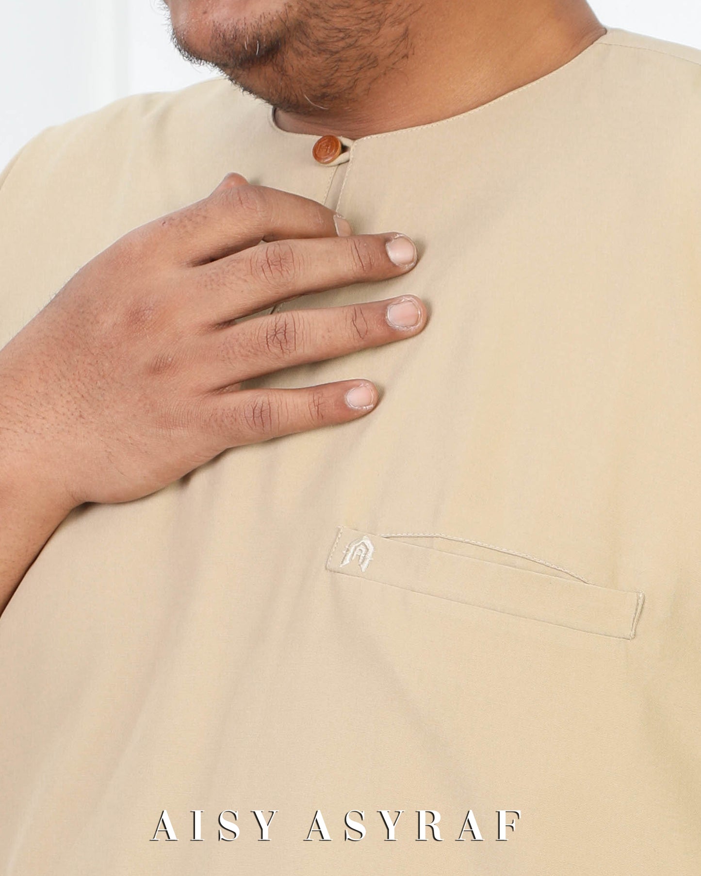 Kurta Saufa Plussize - Beige