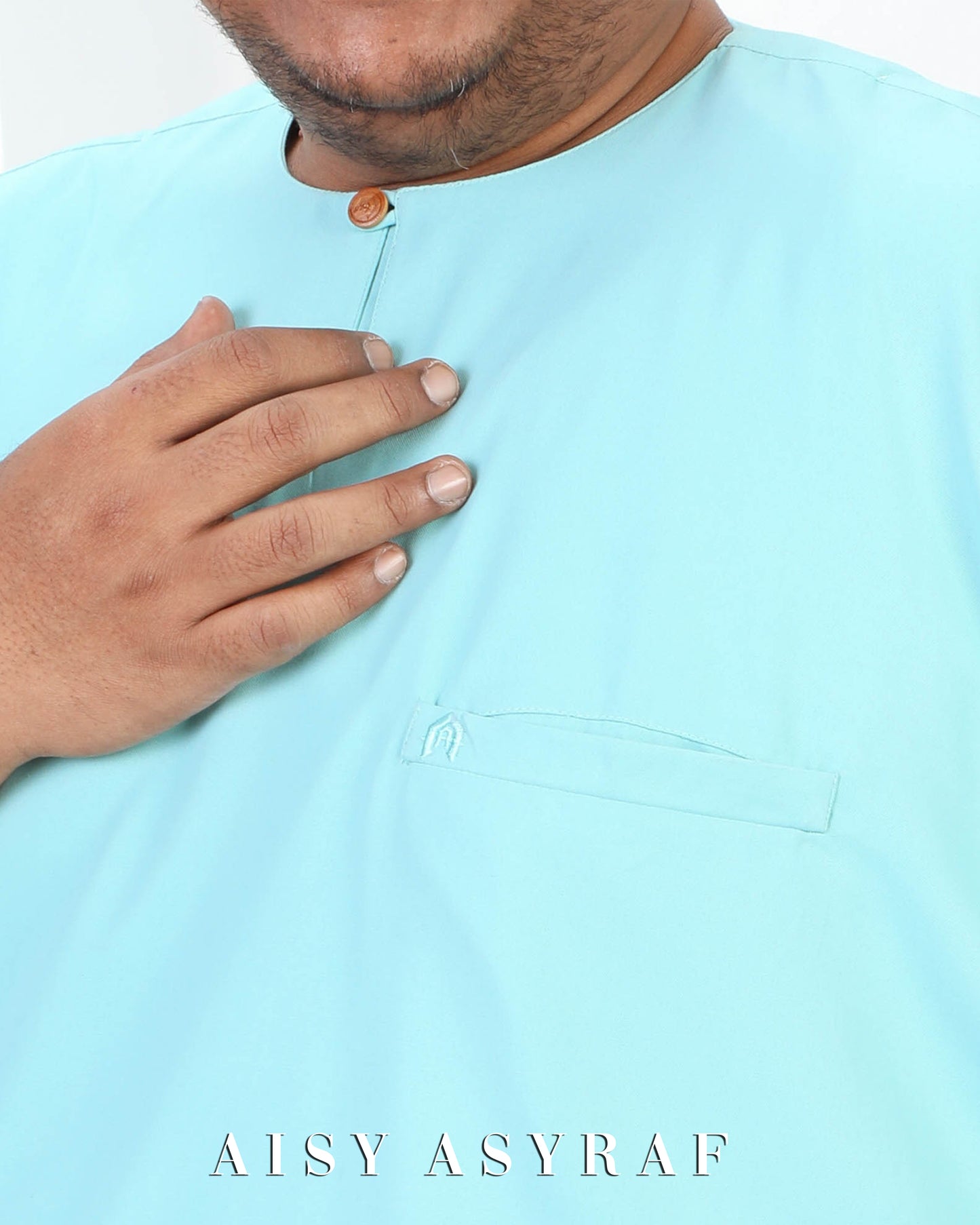 Kurta Saufa Plussize - Light Turqouise