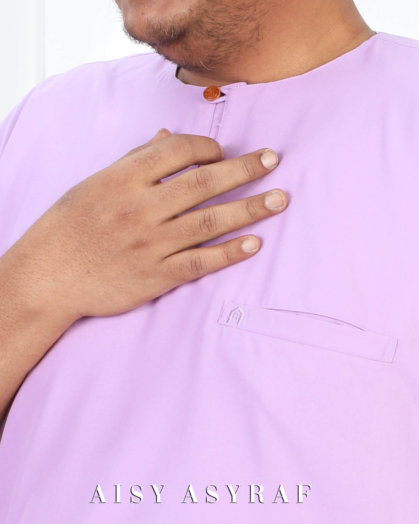 Kurta Saufa Plussize - Purple Yam