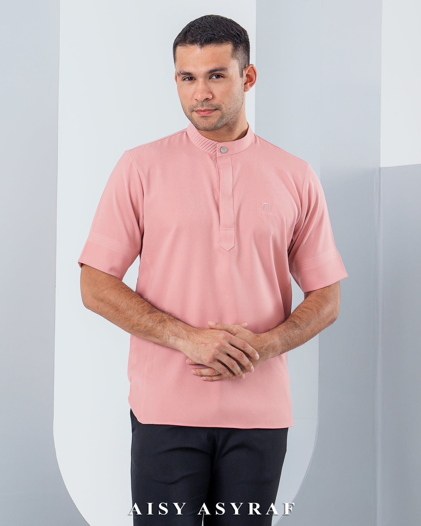 Kurta Hagia - Pastel Pink