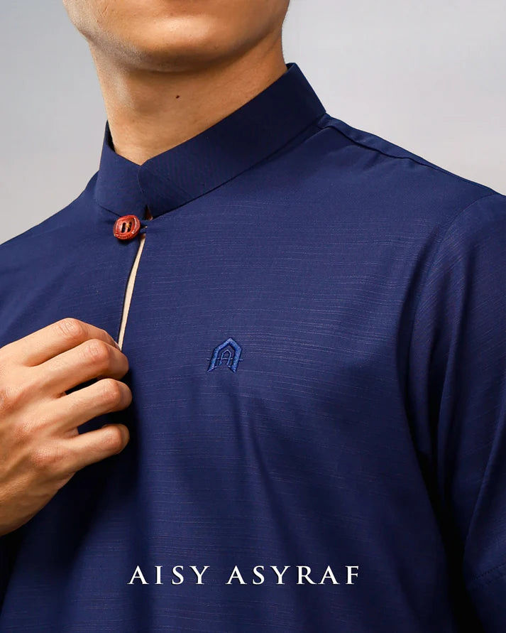 Kurta Andani - Navy Blue