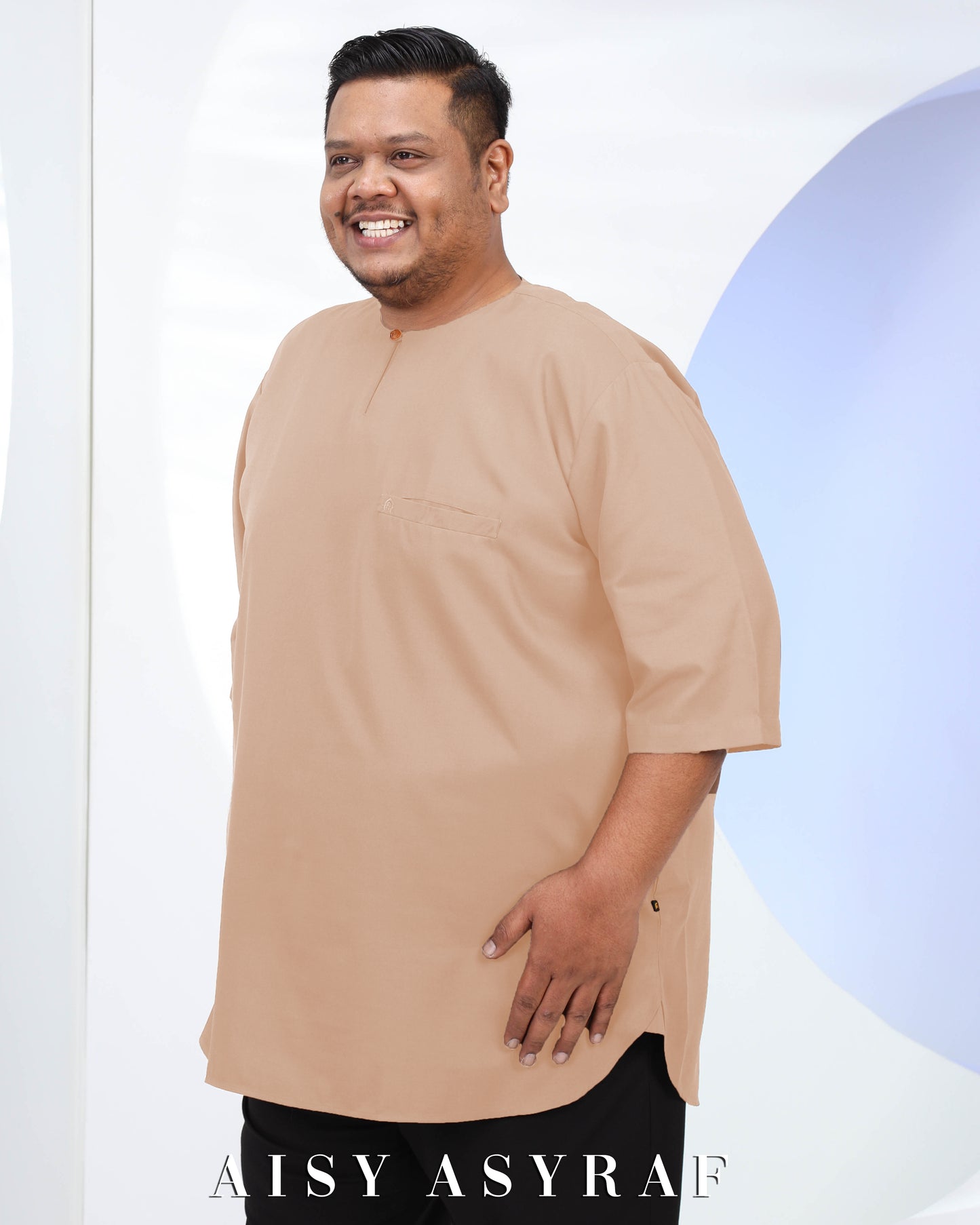 Kurta Saufa Plussize - Cedar Brown