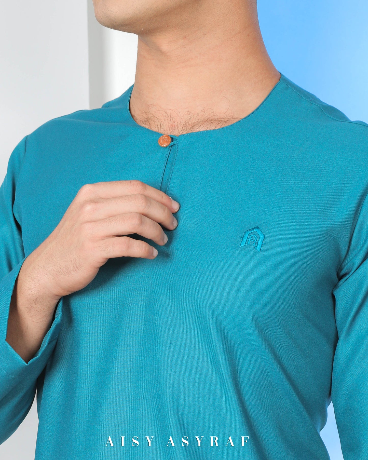 Kurta Afgan - Blue Turqouise