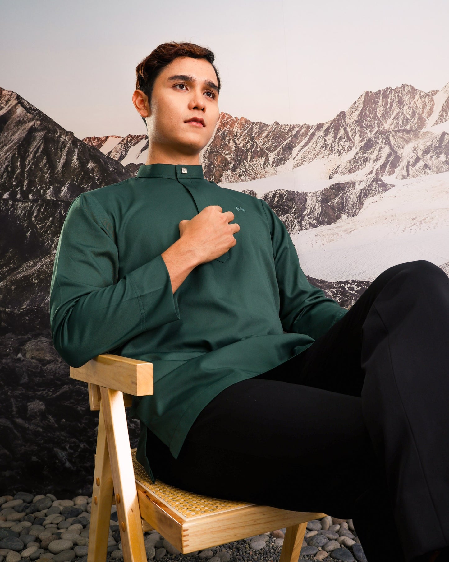 Kurta Kaffy - Emereld green