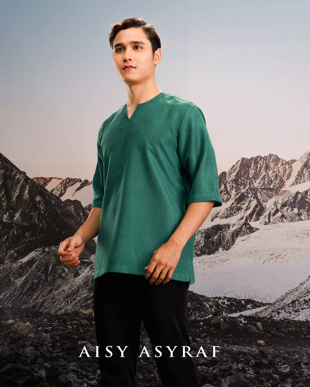 Kurta Jebran - Emerald Green