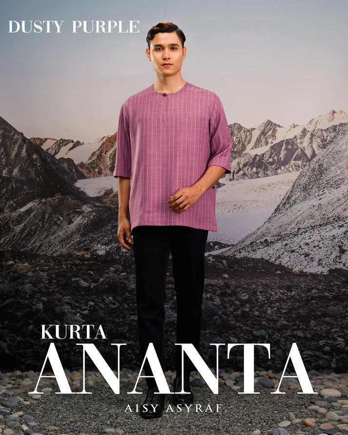 Kurta Ananta - Dusty Purple