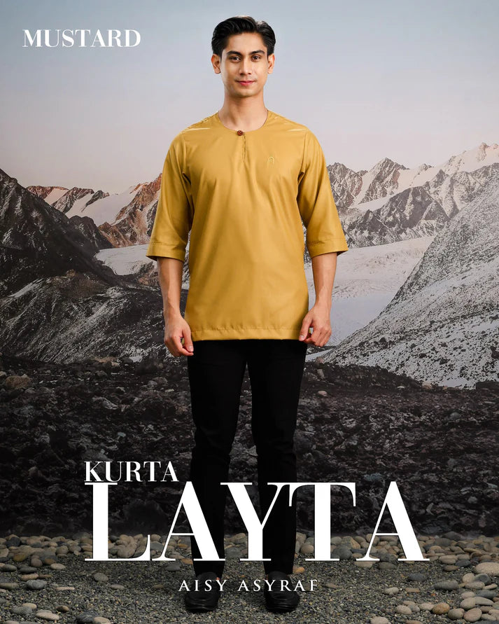 Kurta Layta - Mustard
