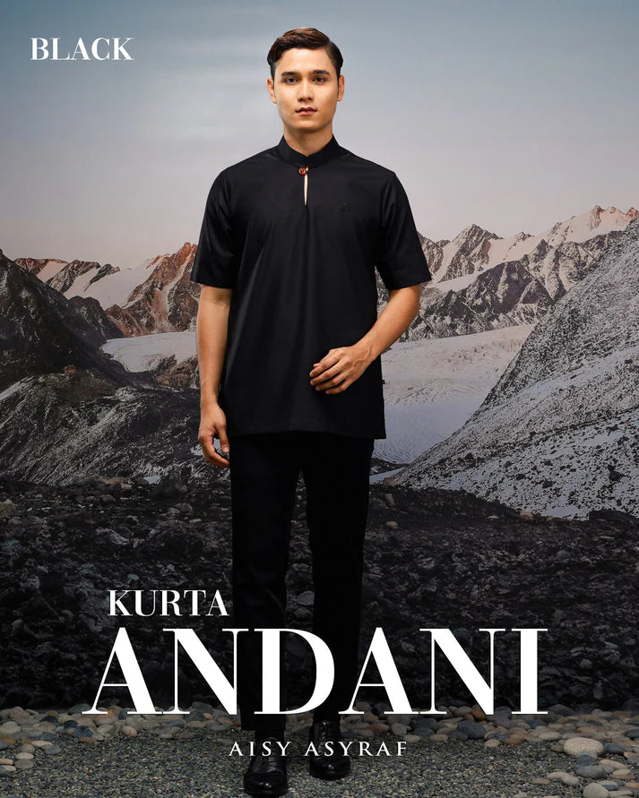 Kurta Andani - Black