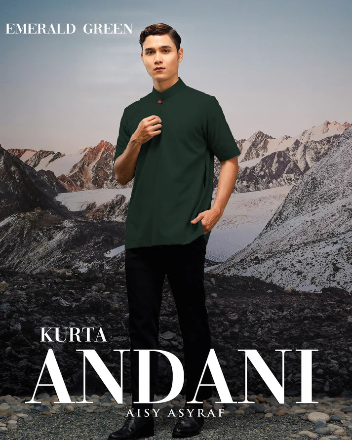 Kurta Andani - Emerald Green