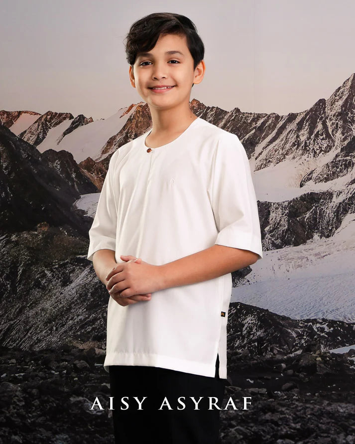 Kurta Layta Kids - White
