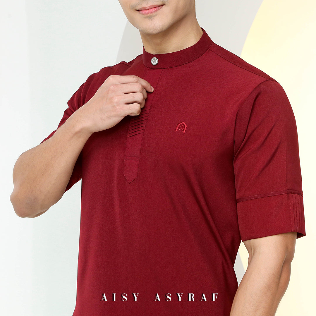 Kurta Lawla - Dark Maroon
