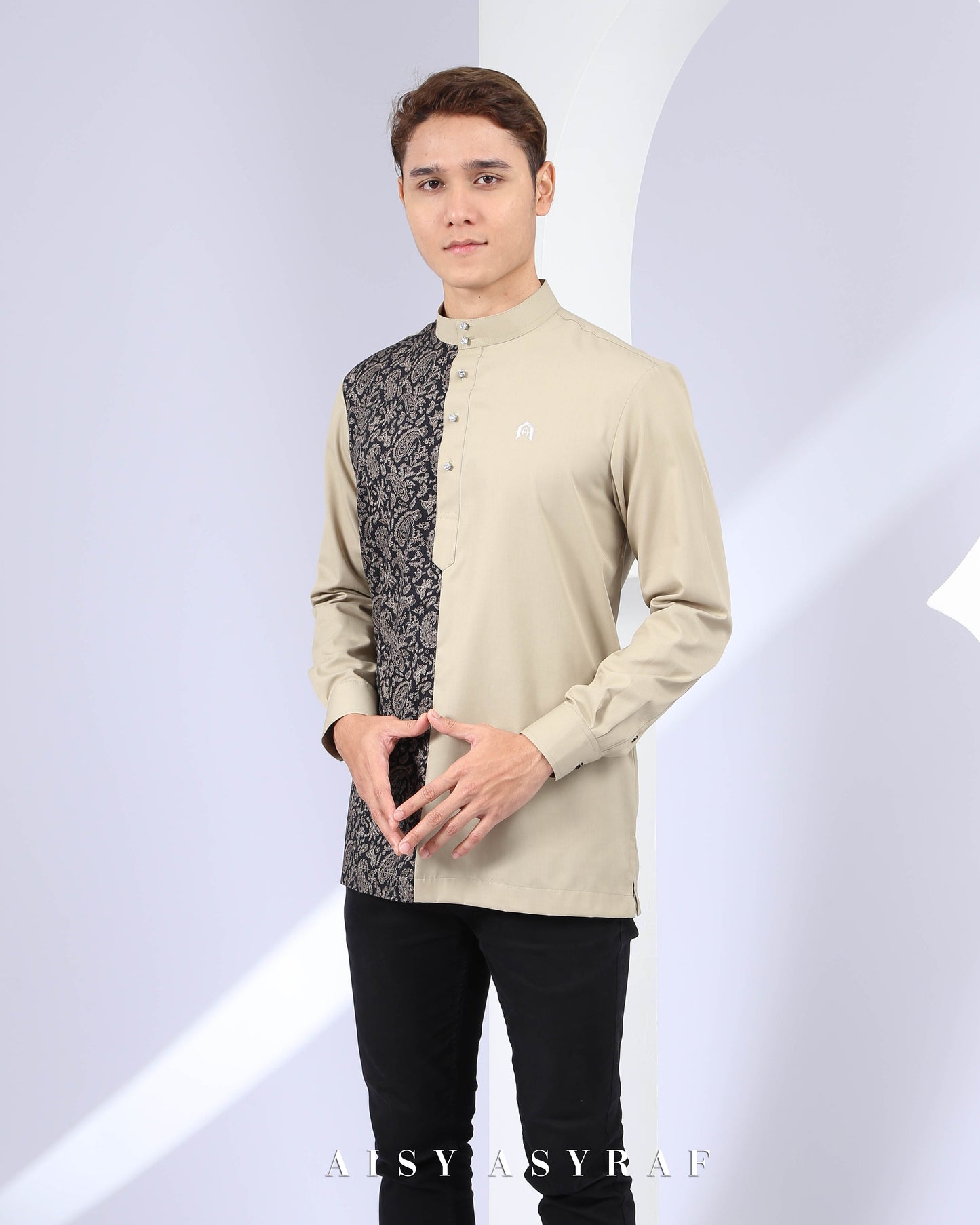 Kurta Nabeela - Beige (Code 25)