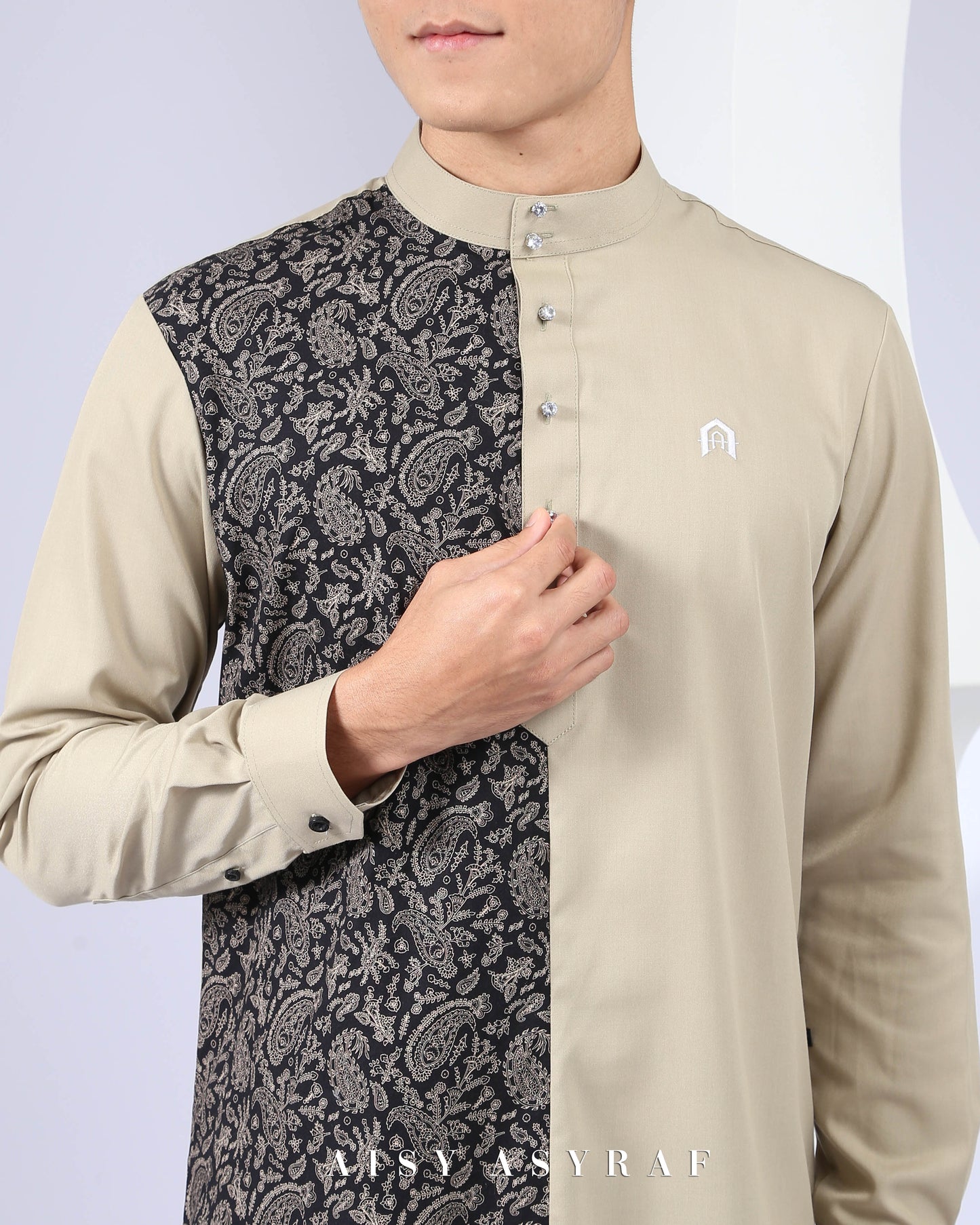 Kurta Nabeela - Beige (Code 25)