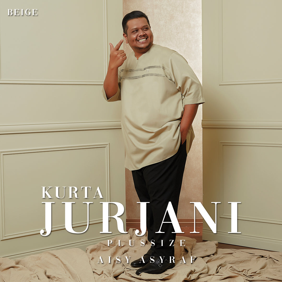Kurta Jurjani Plussize - Beige