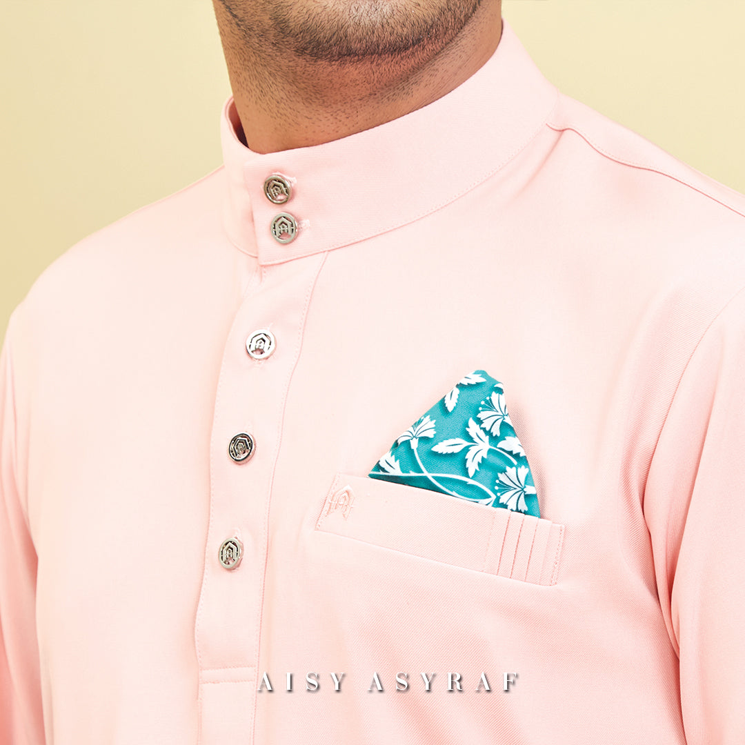Baju Melayu Tilka - Peach