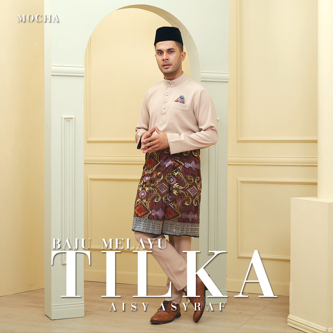 Baju Melayu Tilka - Mocha