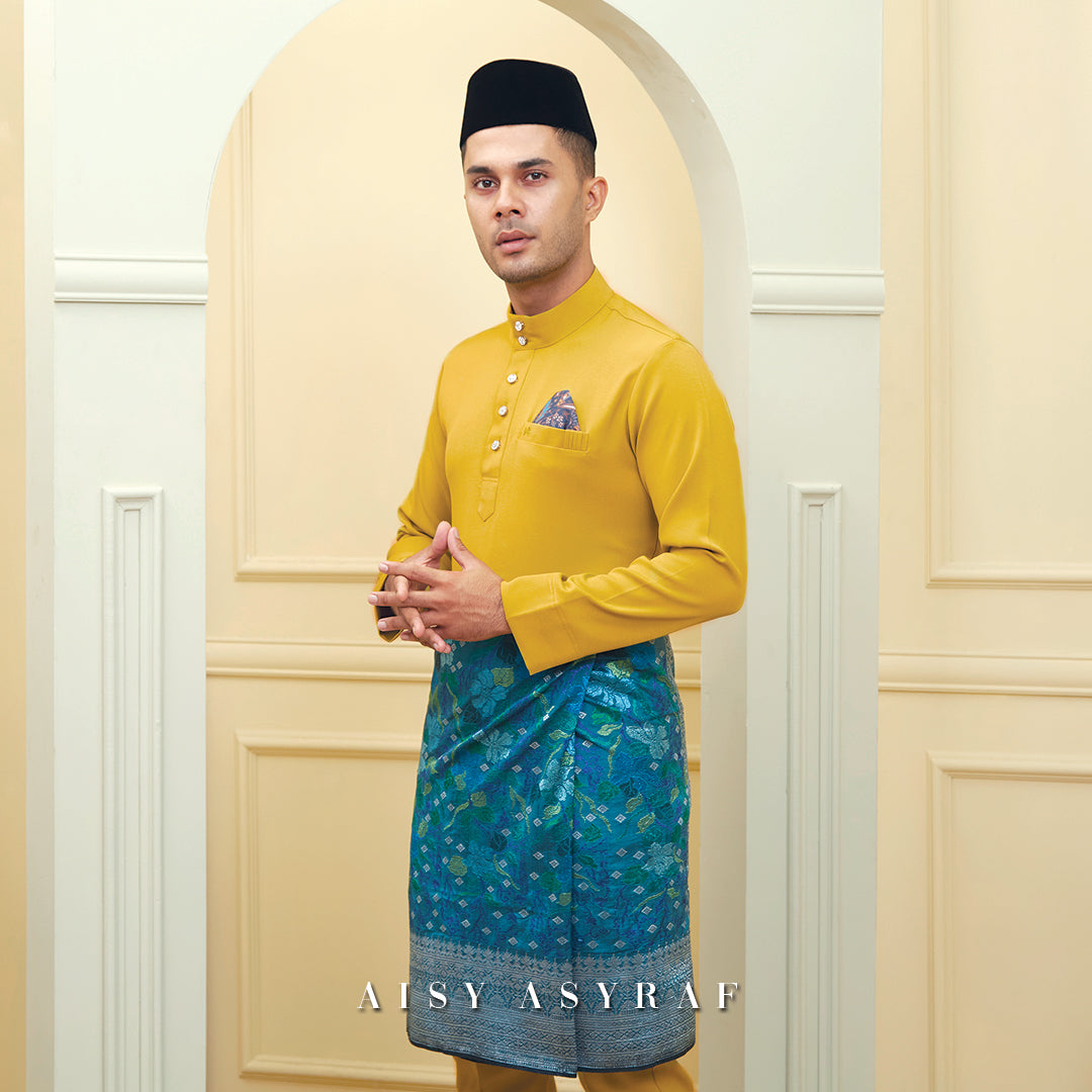 Baju Melayu Tilka - Yellow Bee