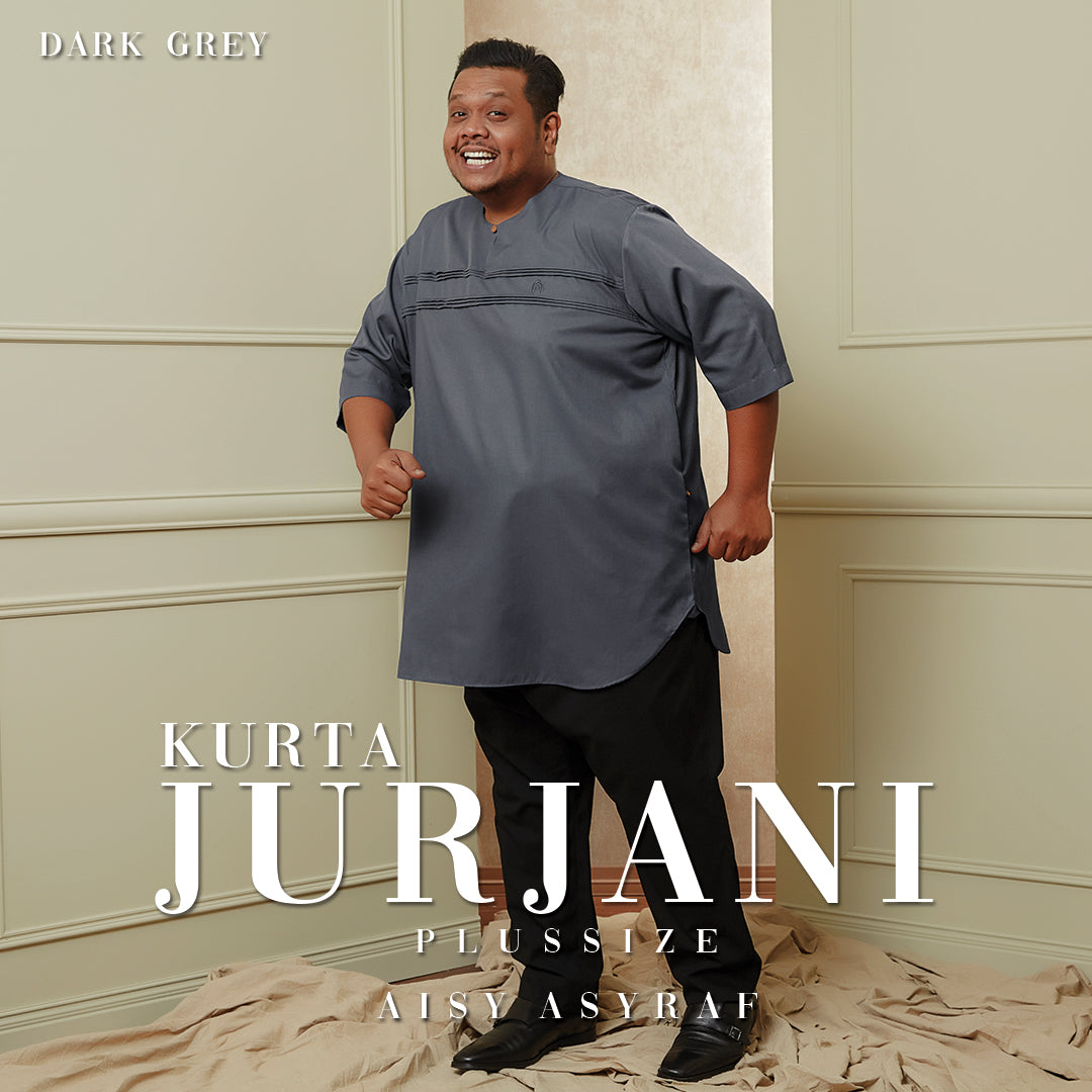 Kurta Jurjani Plussize - Dark Grey