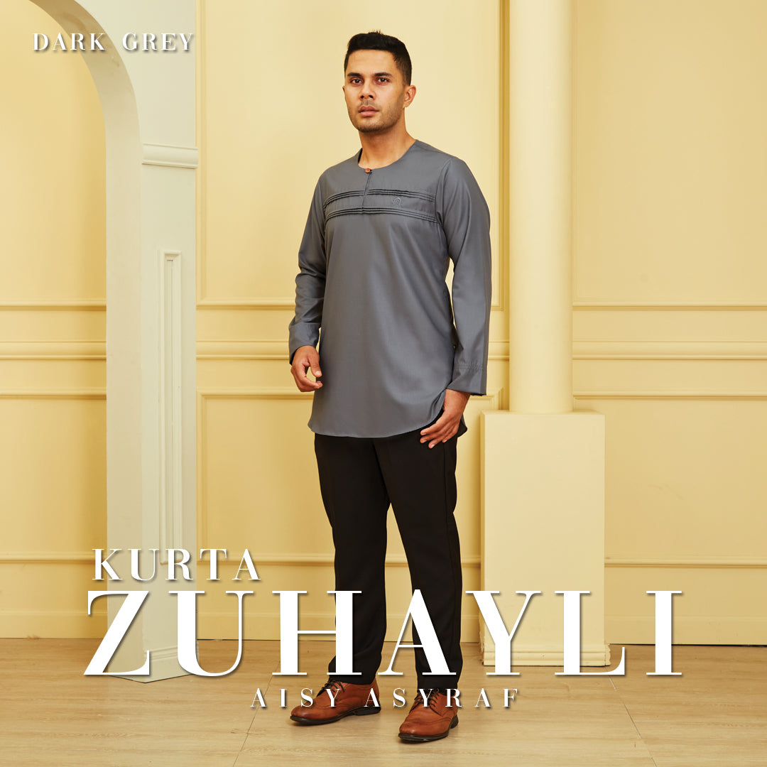 Kurta Zuhayli - Dark Grey