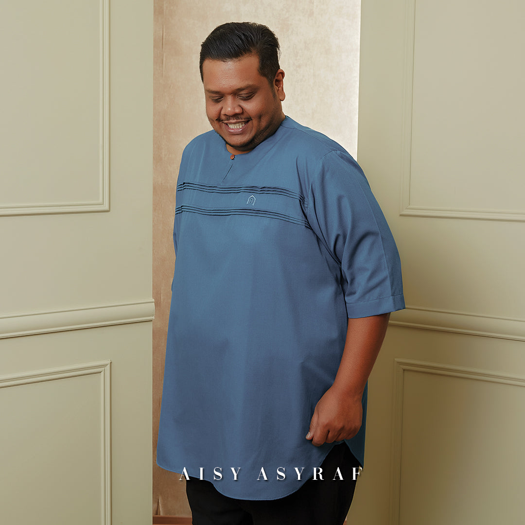 Kurta Jurjani Plussize - Dusty Blue