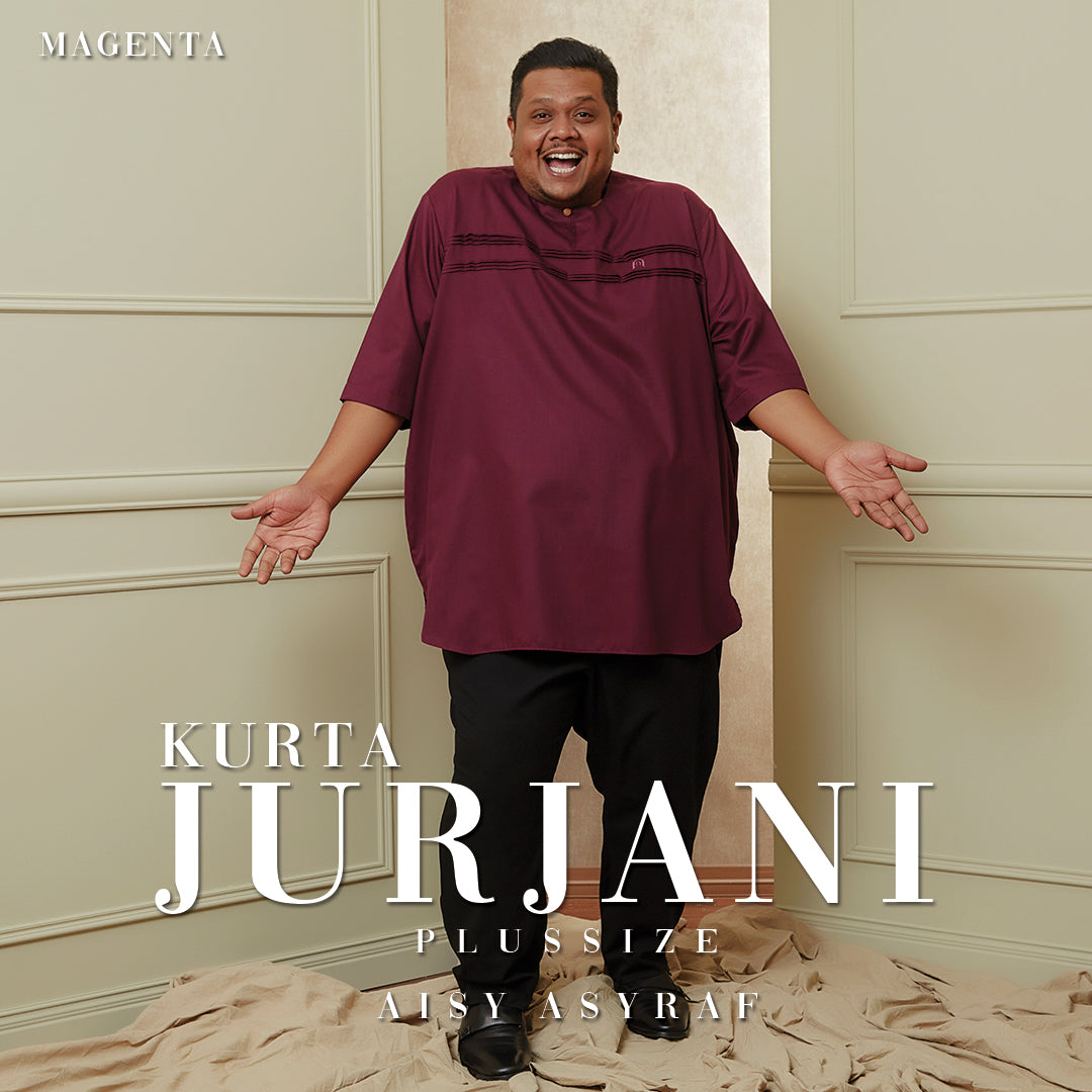 Kurta Jurjani Plussize - Magenta