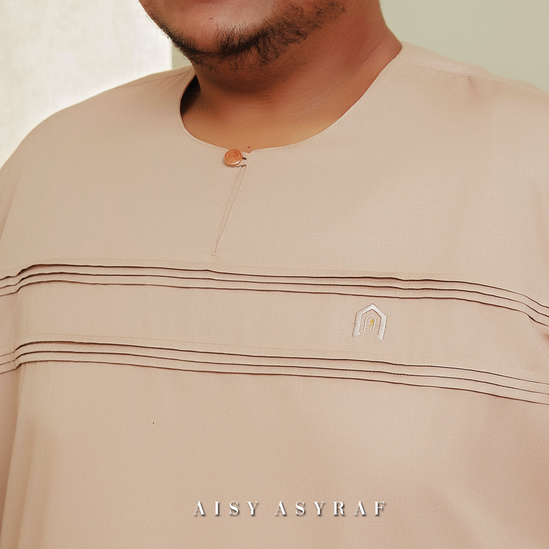 Kurta Jurjani Plussize - Mocha