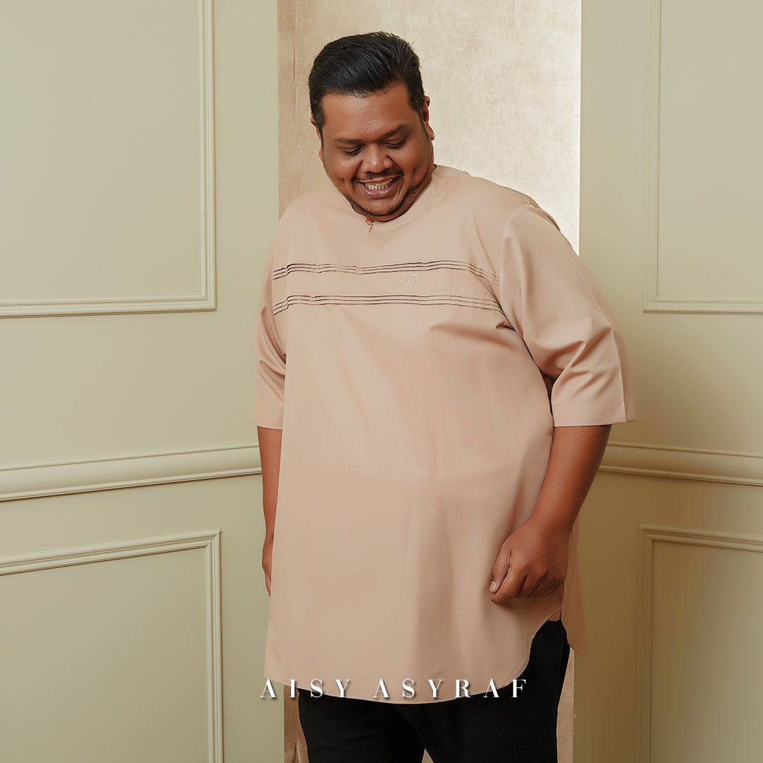 Kurta Jurjani Plussize - Mocha