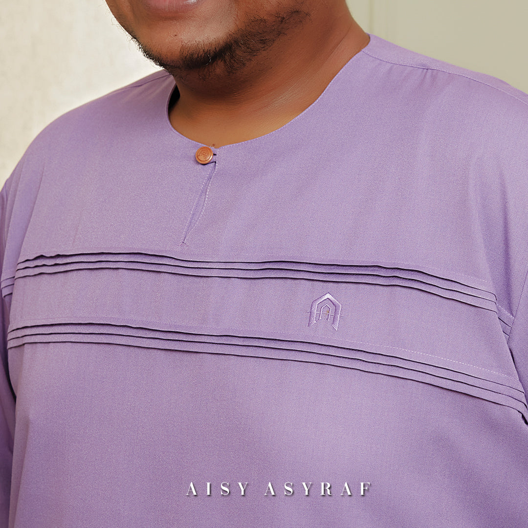 Kurta Jurjani Plussize - Purple Yam