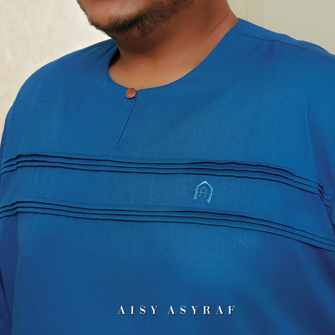 Kurta Jurjani Plussize - Royal Blue