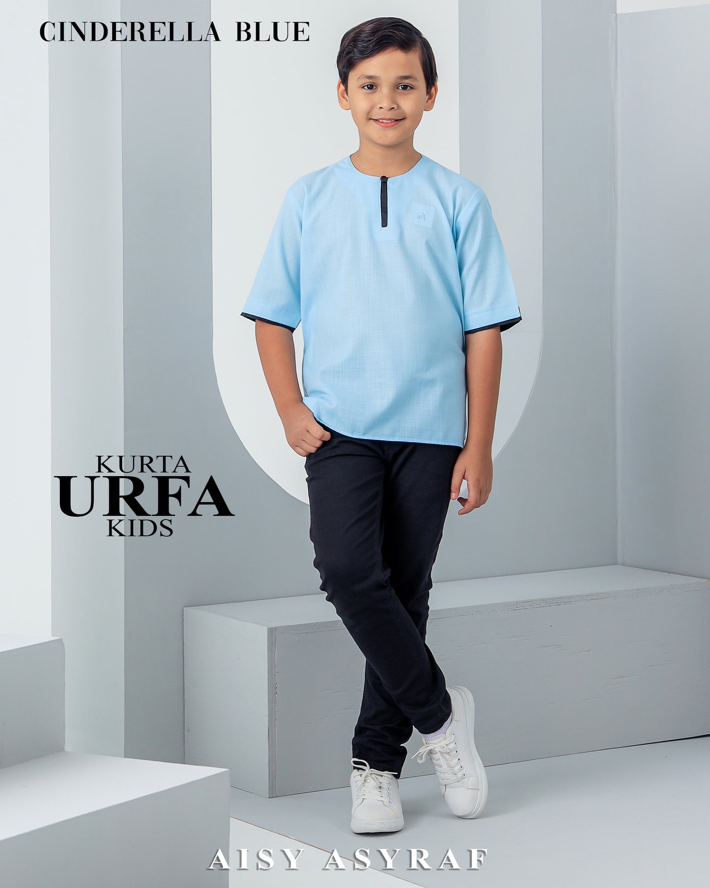 Kurta Urfa Kids - Cinderella blue