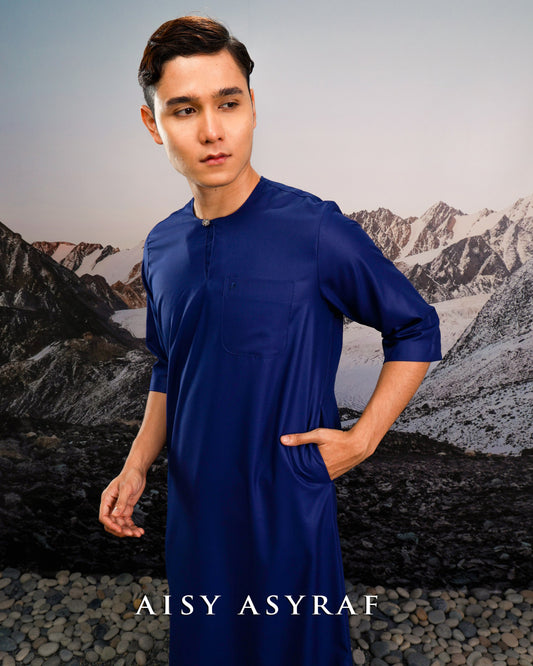 Jubah Luvia - Navy Blue