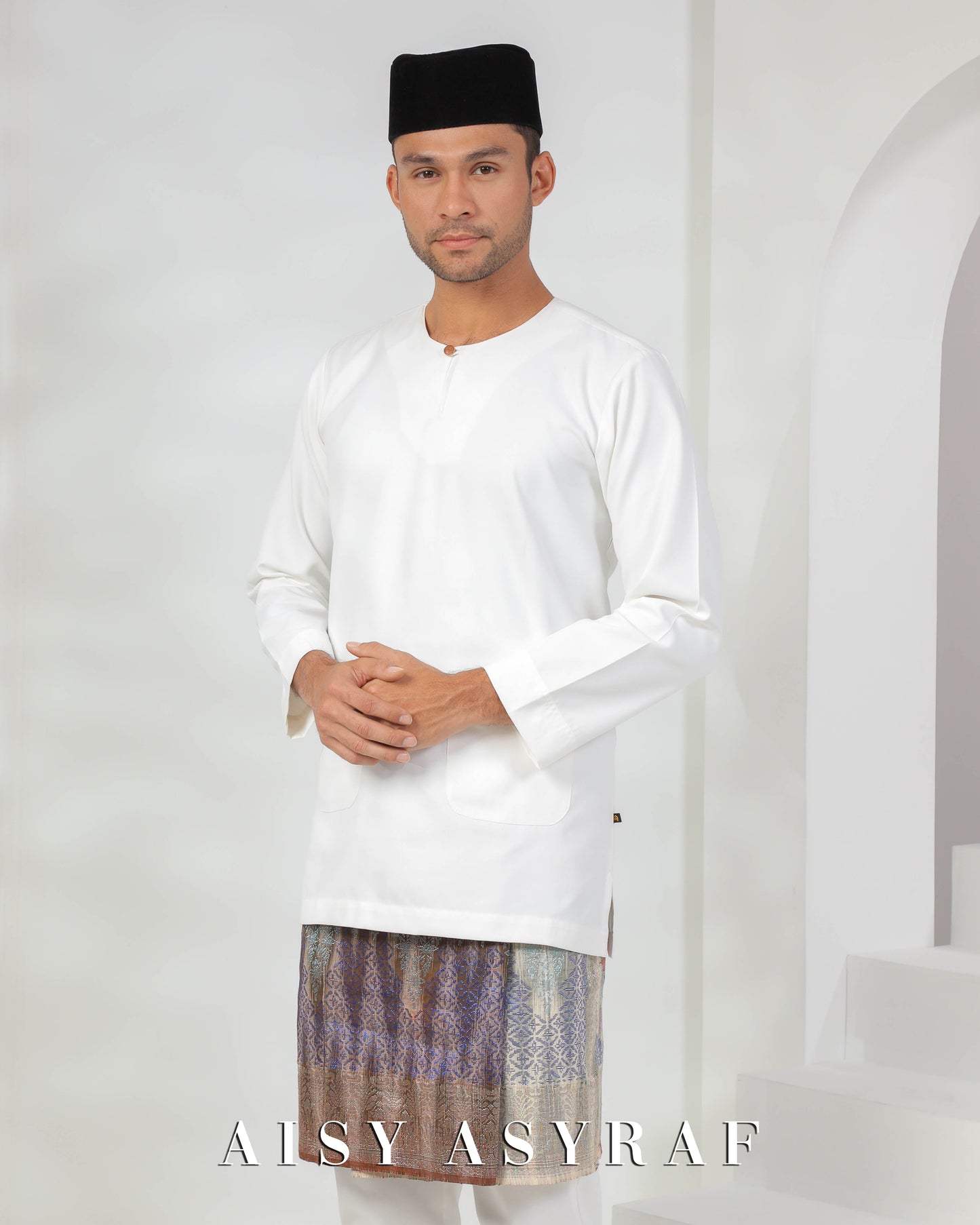 Baju Melayu Fayyad - White